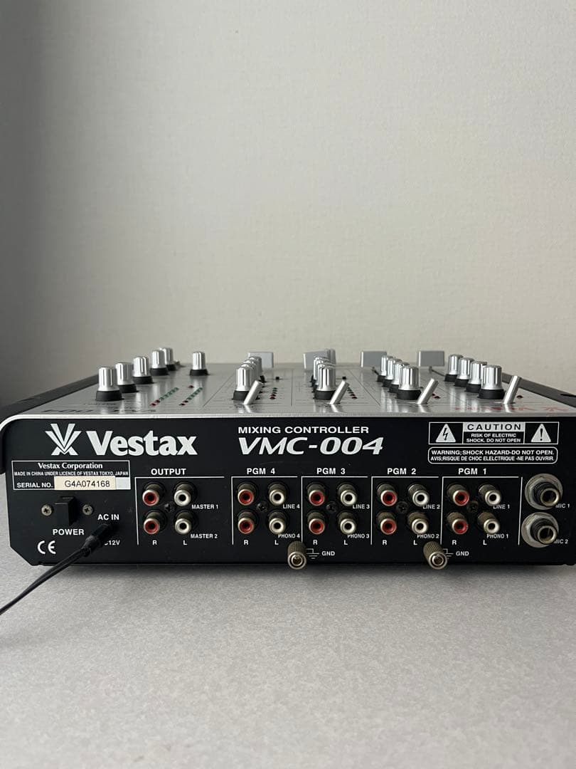 Vestax VMC-004 DJミキサー　通電未確認