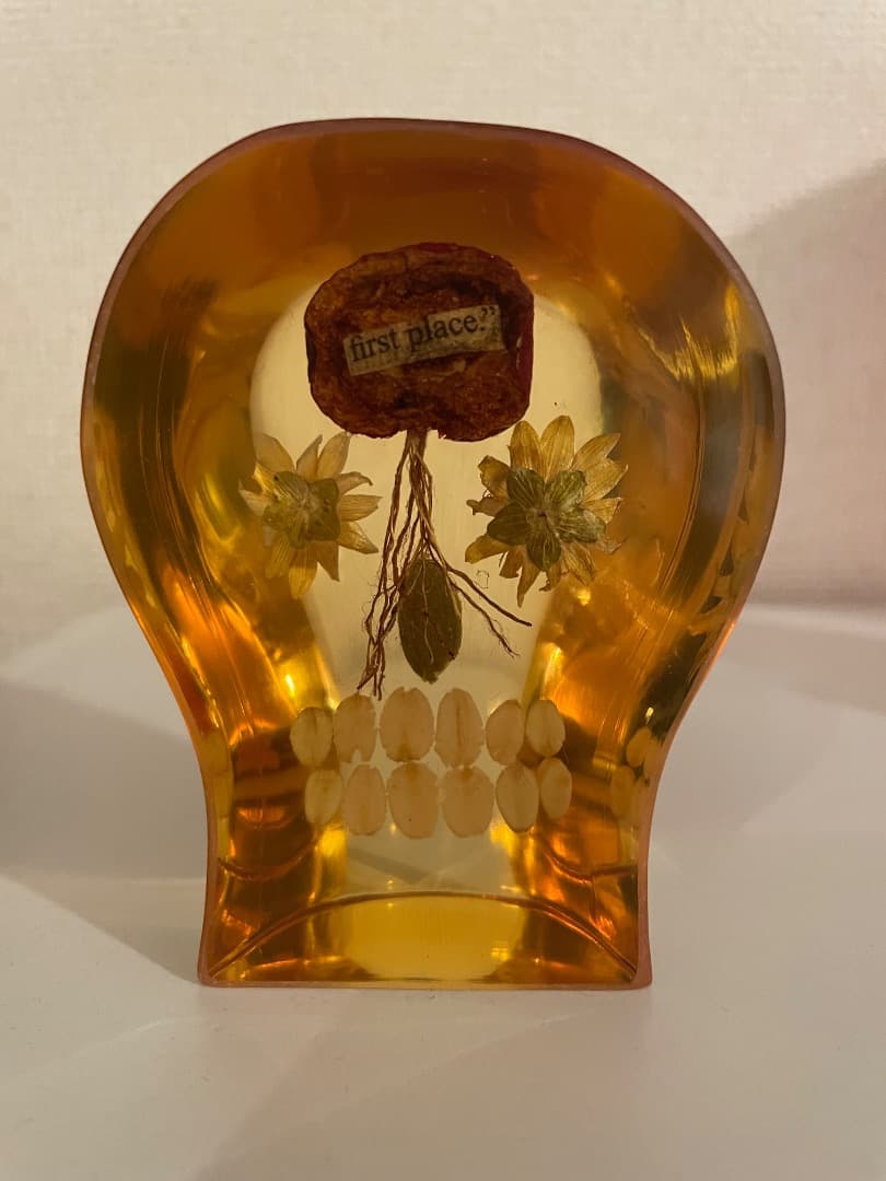 dugudagii ドゥグダギ レジン スカル　文鎮　ペーパーウエイト