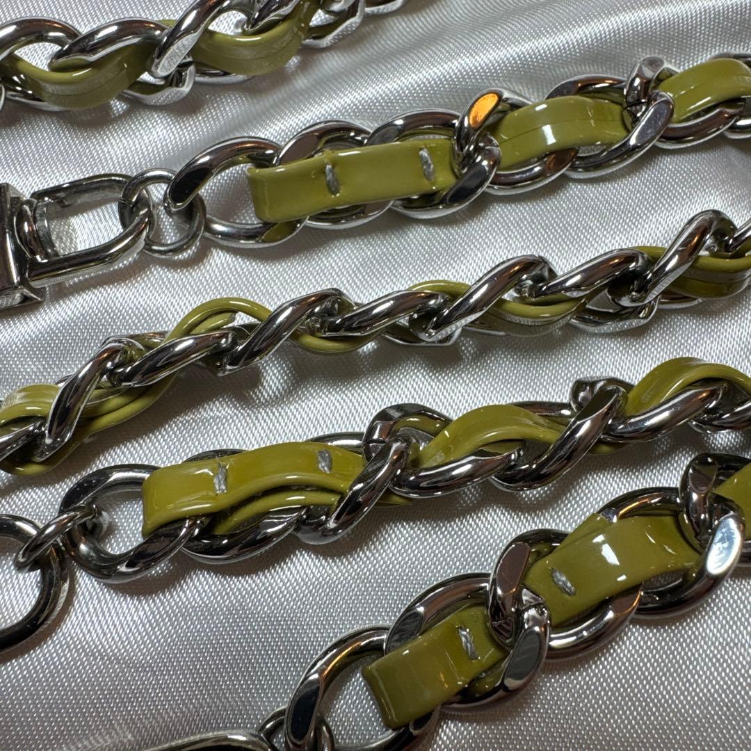 アンテプリマ ワイヤーグリッター シルバー バッグ　3way