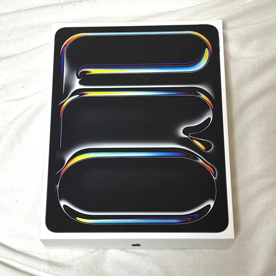 13インチiPad Pro(M4)Wi-Fi 256GB フィルム貼付 ケース付