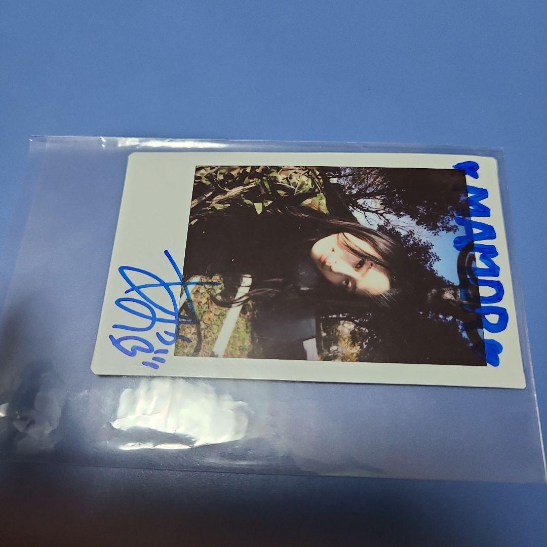 澄田綾乃 　サイン　チェキ