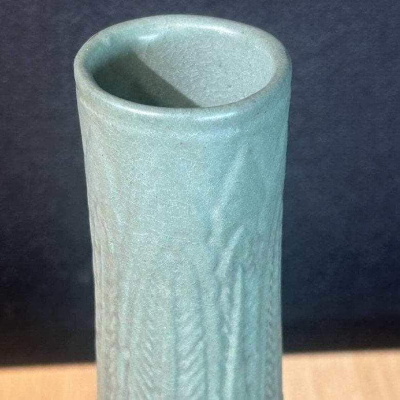 S8003　高麗青磁花瓶　高麗時代　古美術　花瓶　花器　花紋　陶磁器