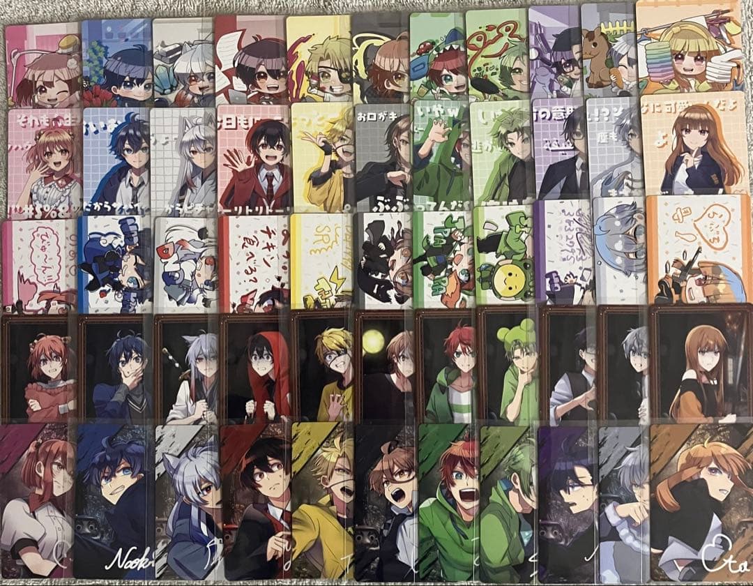 カラフルピーチ　55種フルコンプセット　トレカ　カラフルピ－チミュージアム