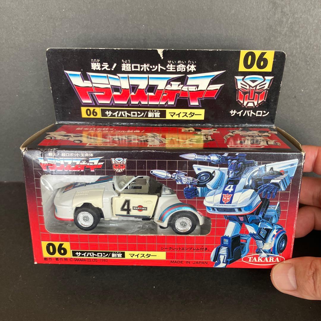 当時物　トランスフォーマー　サイバトロン　副官　マイスター　1982年　タカラ