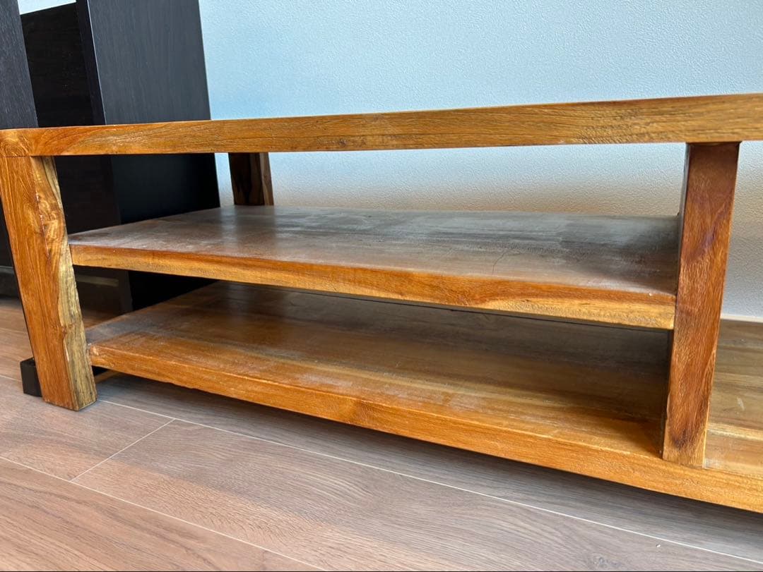 チーク材　テレビボード　テレビ台AVボード W1500