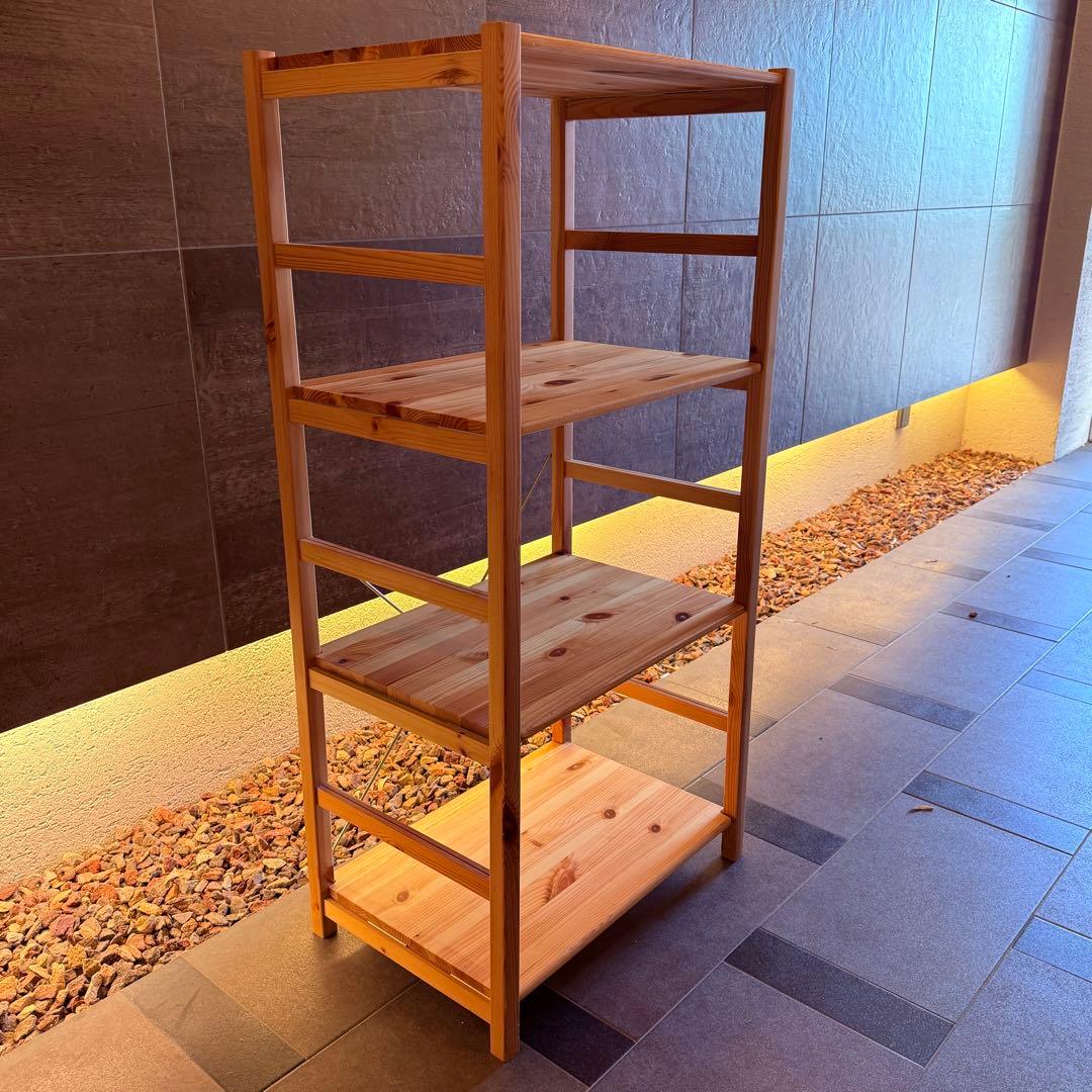 無印良品 パイン材 ユニットシェルフ