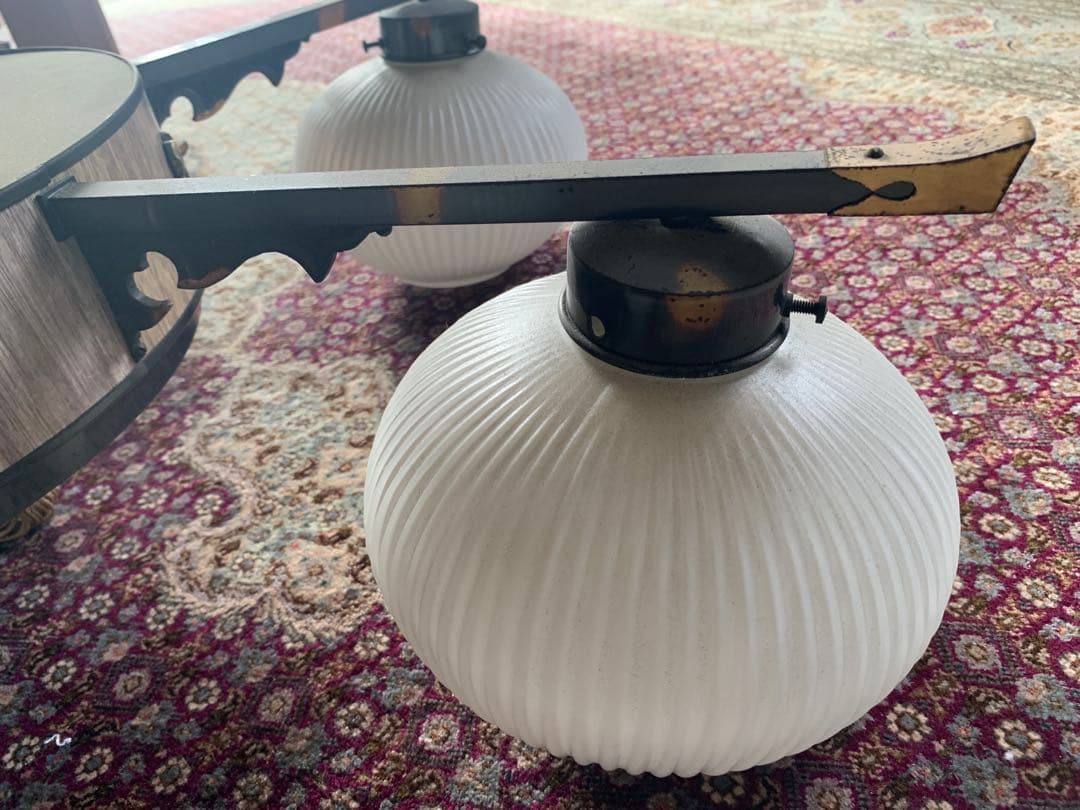 シャンデリア 昭和レトロ 6灯+1灯