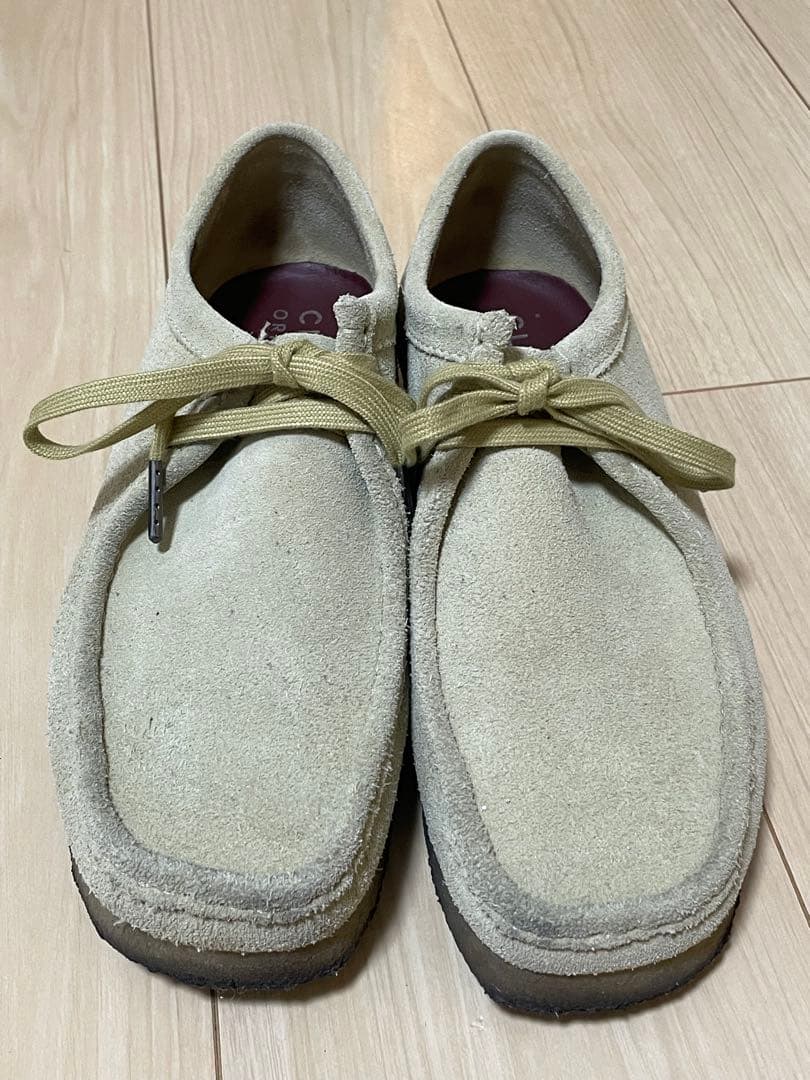 CLARKS ORIGINALS モカシン ベージュ