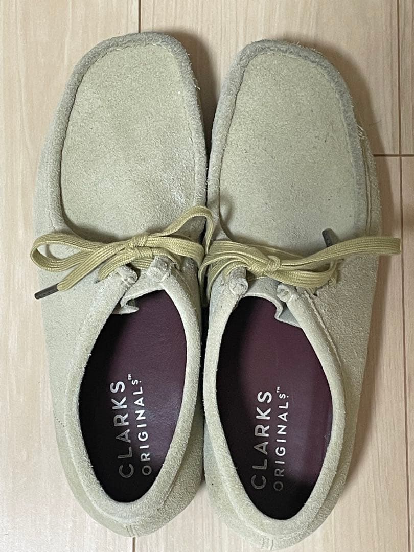 CLARKS ORIGINALS モカシン ベージュ