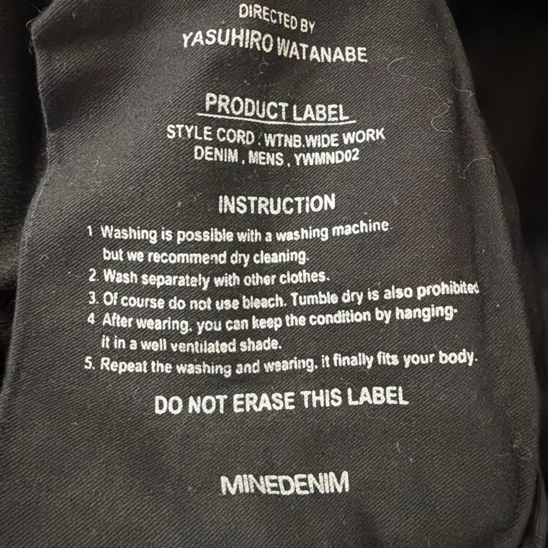マインデニム WTNB.TAPERED YWMND02-99-322-1デニム