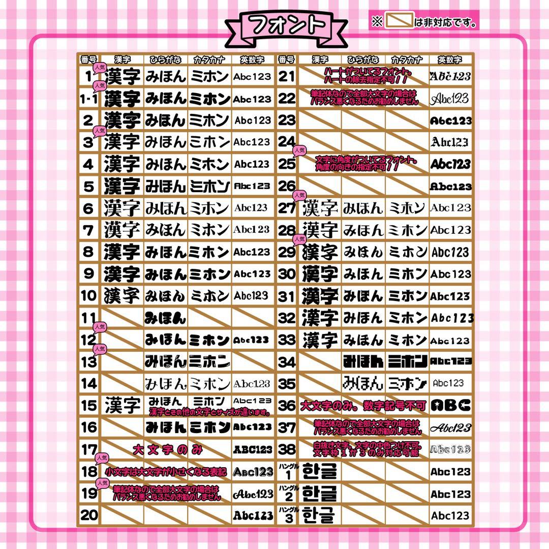 \\受付中 // キンブレシート　オーダーページ ハングルOK 可愛い♡