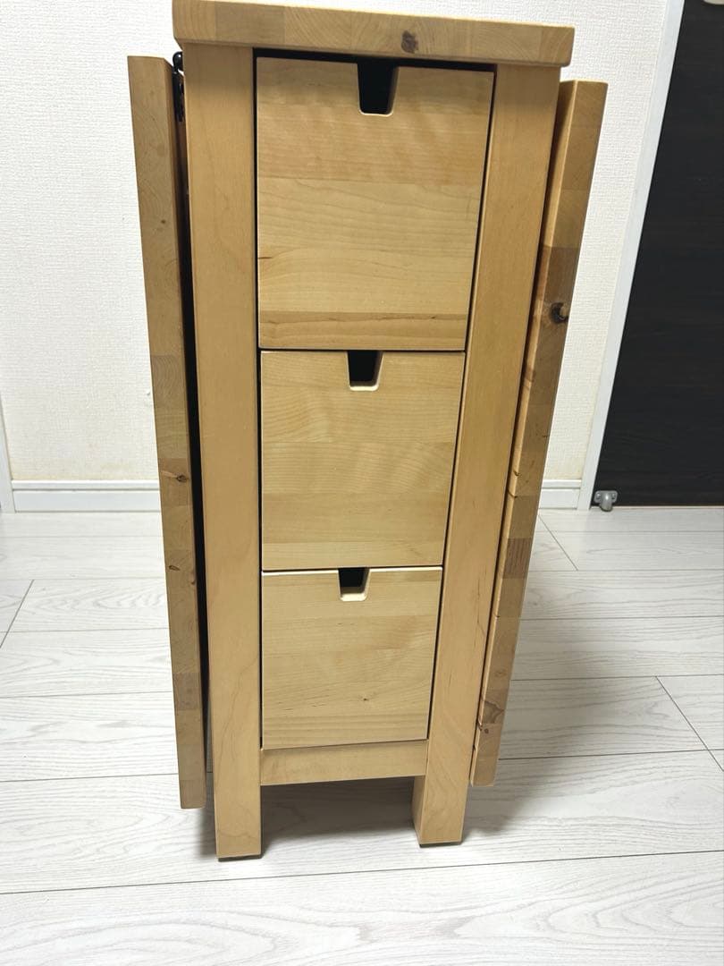 【美品】IKEA イケア　NORDEN バタフライテーブル　折りたたみテーブル
