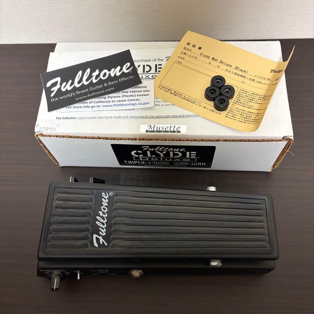 ギター Fulltone CLYDE Deluxe Wah