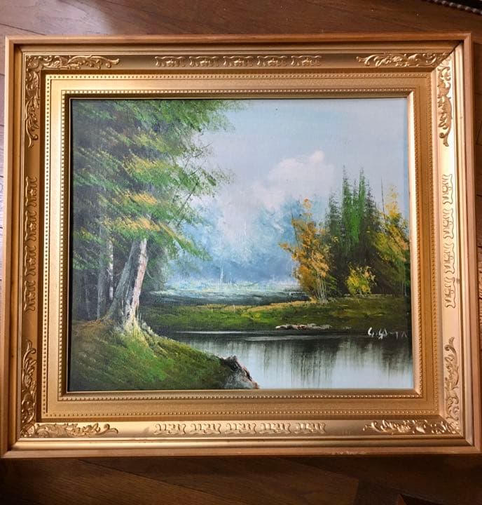 絵画 油彩  風景画