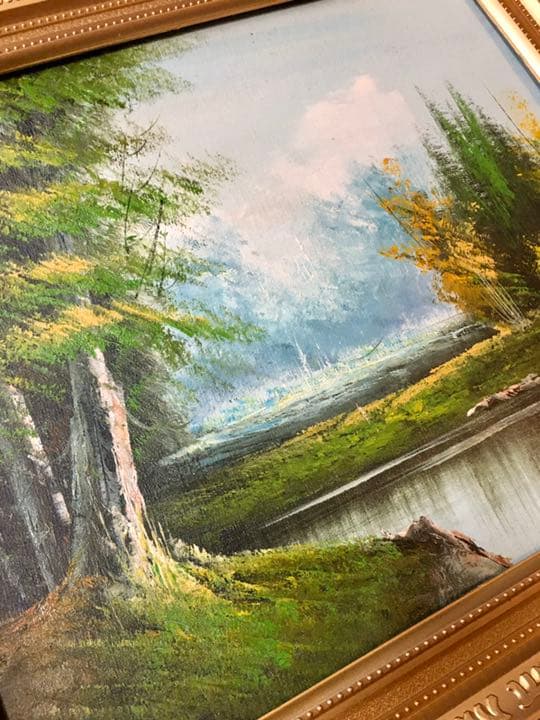 絵画 油彩  風景画