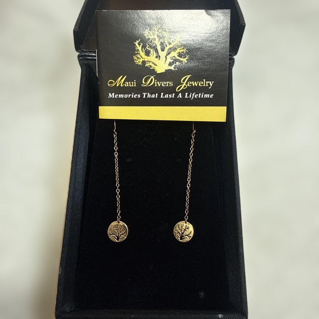 Maui Divers Jewelry ツリーのモチーフ ピアス