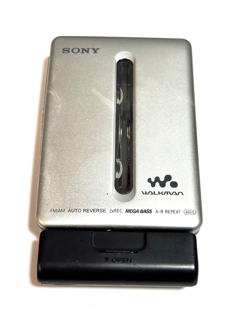 SONY ラジオ録音機能付き カセットウォークマン WM-GX788 整備品①