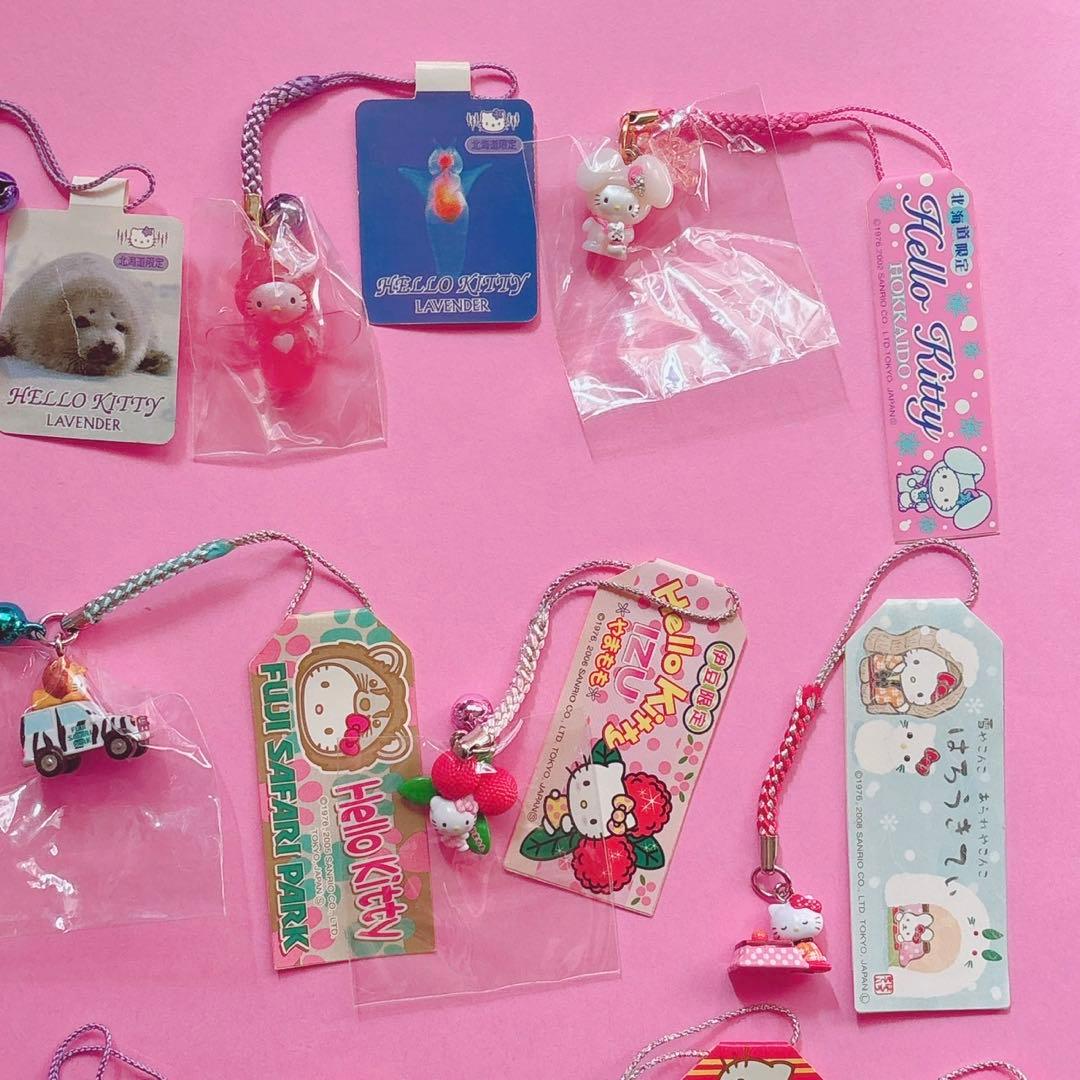 ♡ハローキティ kitty ご当地 根付け ボールペン ファスナーマスコット♡