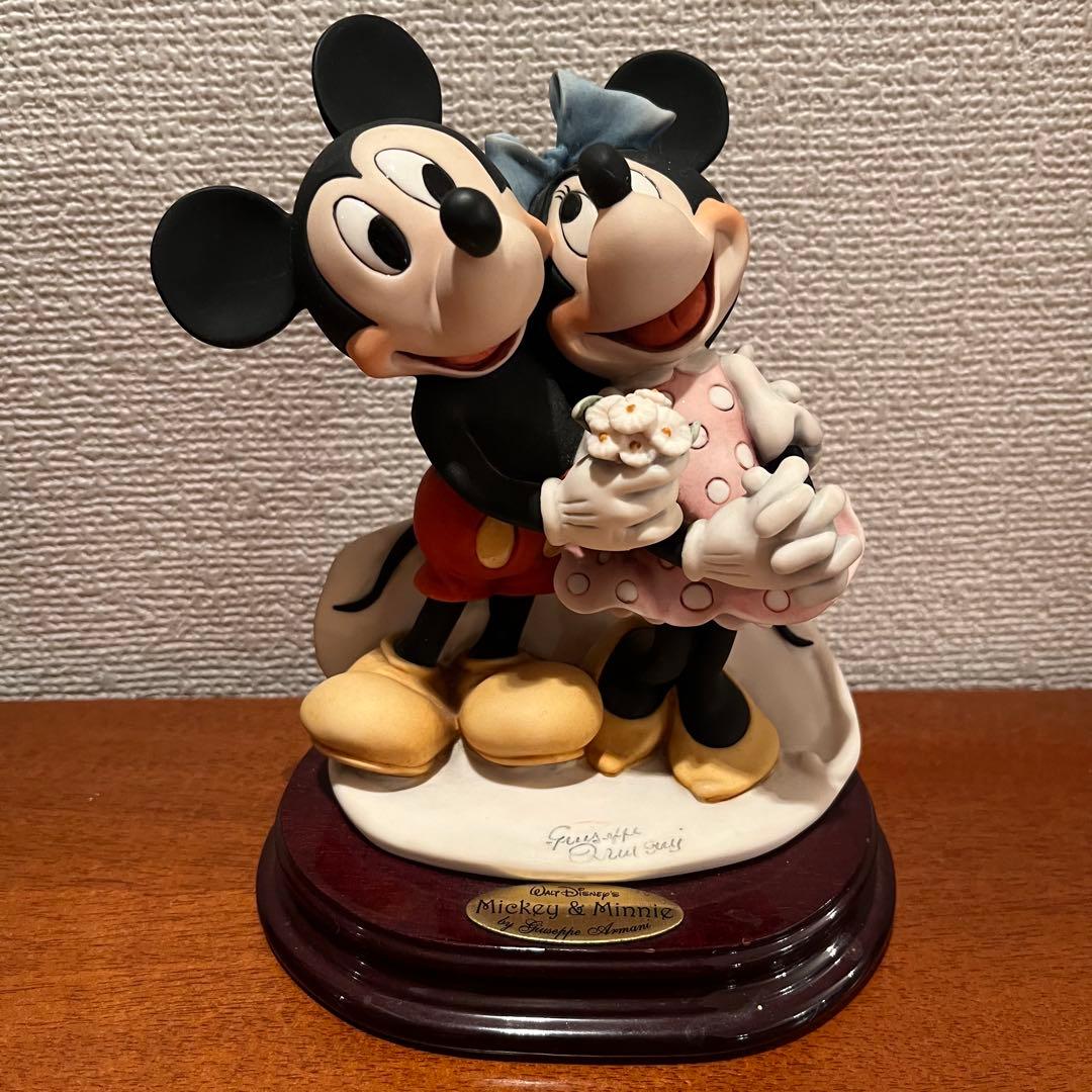 美品　2003体　限定　ジョゼッペアルマーニ　ミッキー&ミニー　ディズニー　人形