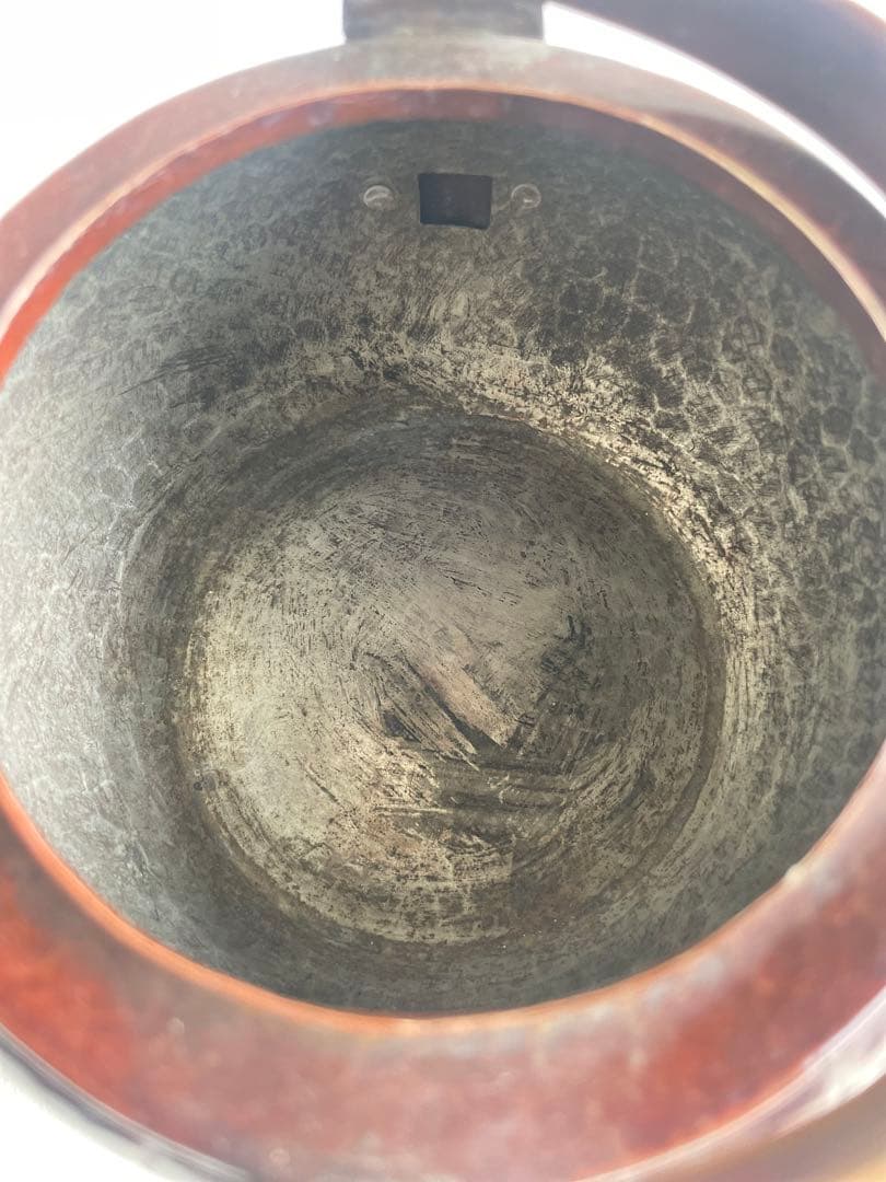 煎茶 銅製 洗瓶 水次 茶道具 古道具 アンティーク ビンテージ