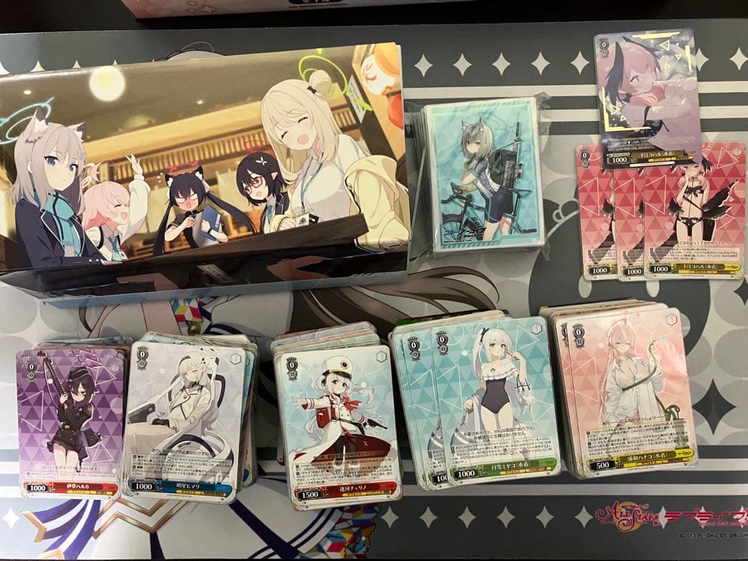 ヴァイスシュヴァルツ　ブルーアーカイブ　BT：RR以下＆TD&4コン＋α