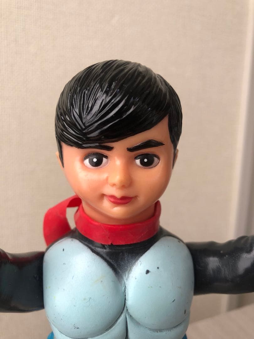 旧バンダイ　当時物　仮面ライダー初期　ソフビ