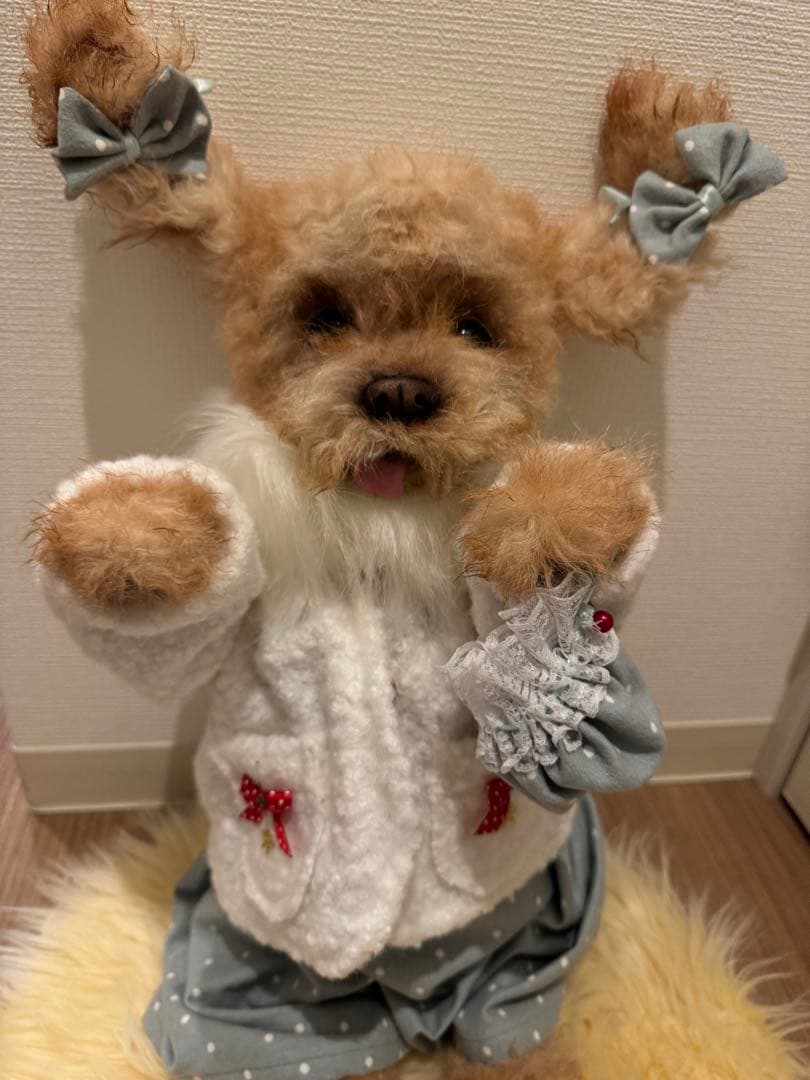 海外作家様作　アートドール　トイプードル