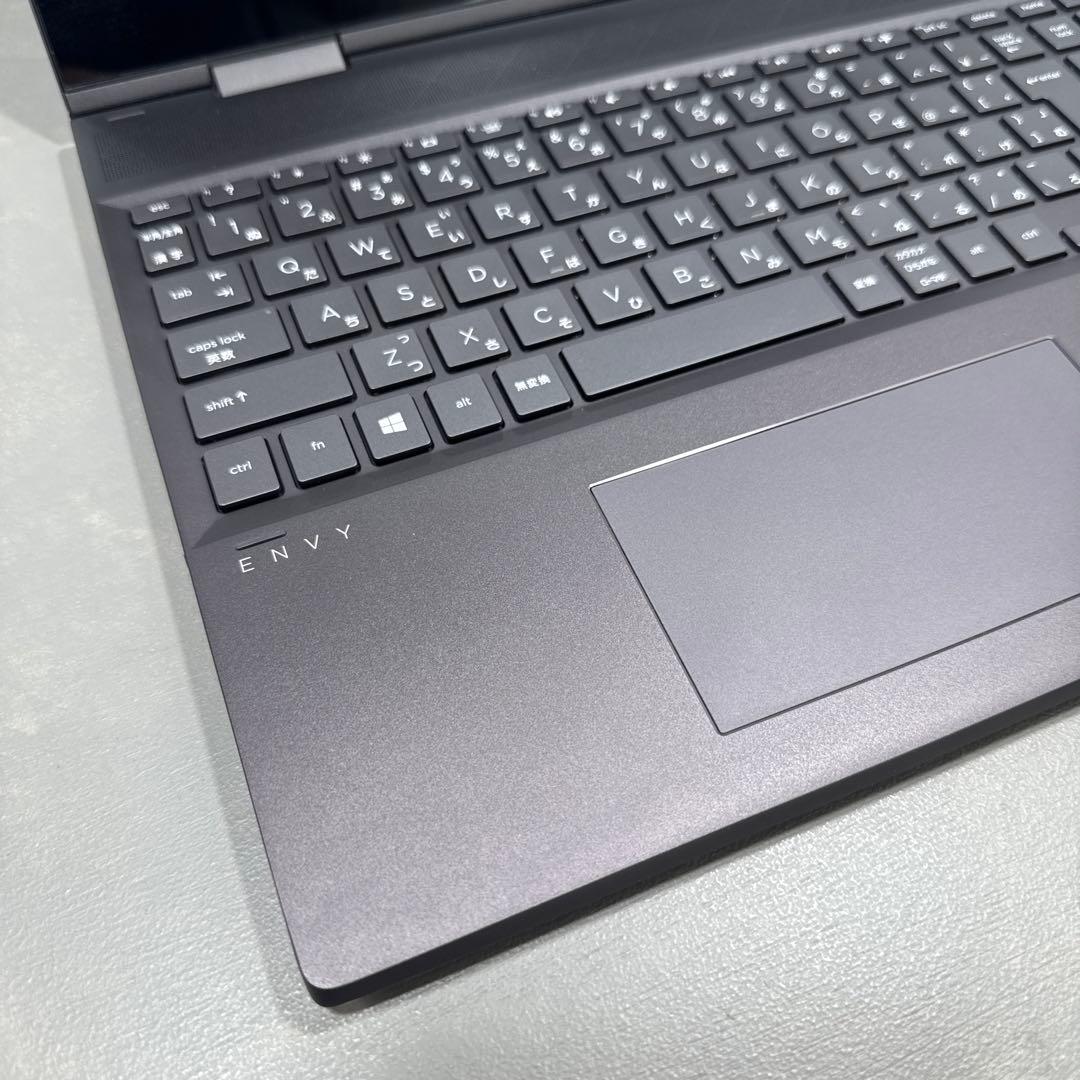 【超希少】HP/ENVYアッシュブラックx360☘Ryzen5NVMe512