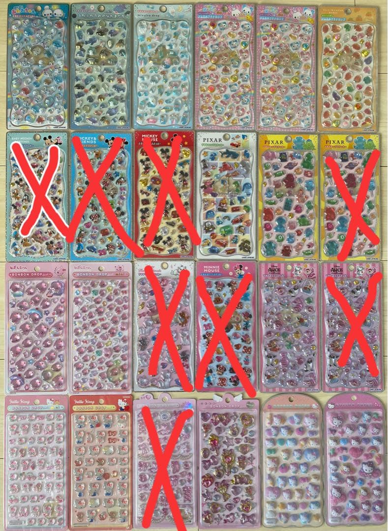 シールまとめ売り　ボンボンドロップシール