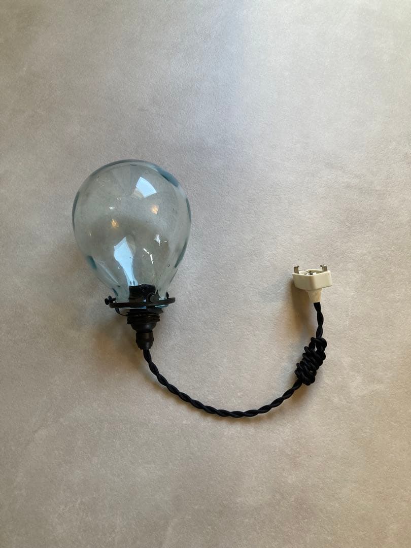 おおやぶみよさんランプシェード照明・blue(電球別売り)