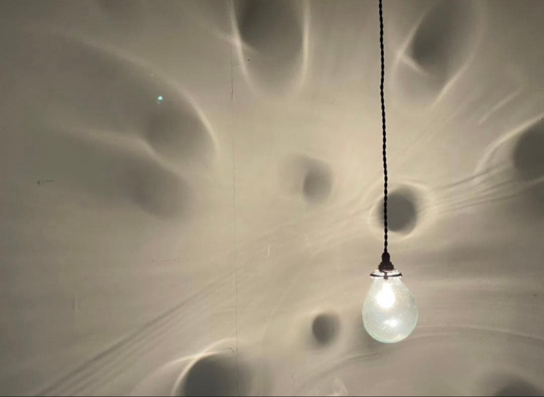 おおやぶみよさんランプシェード照明・blue(電球別売り)