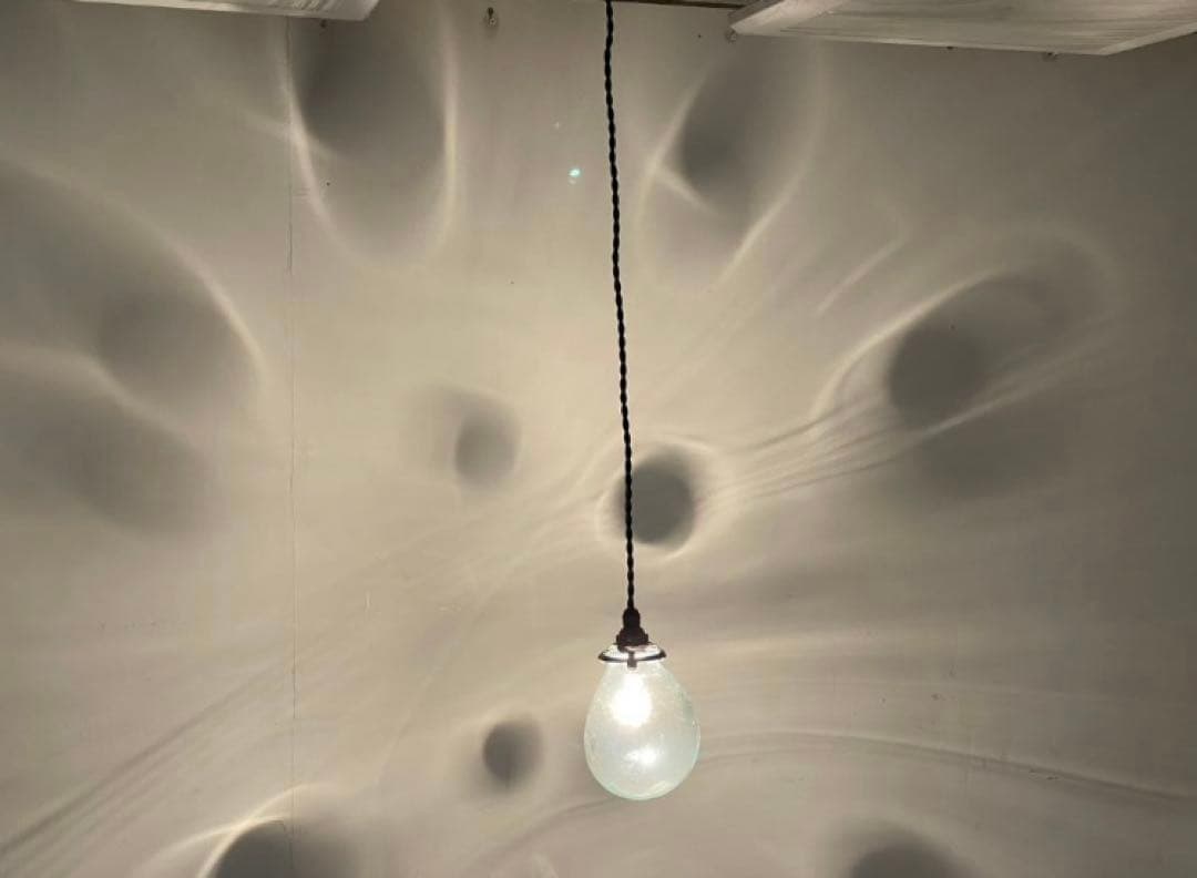 おおやぶみよさんランプシェード照明・blue(電球別売り)