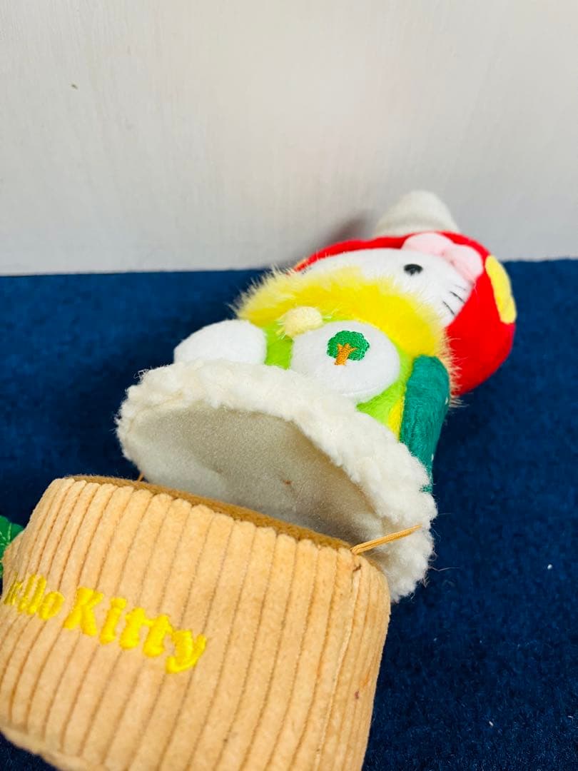 ハローキティ　ことり　小物入れ　ぬいぐるみ　レトロ