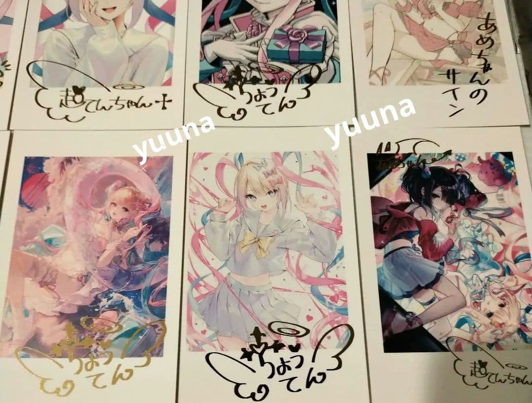 ニディガ 東西KV 超てんちゃん あめちゃん ポップアップ サインチェキトレカ