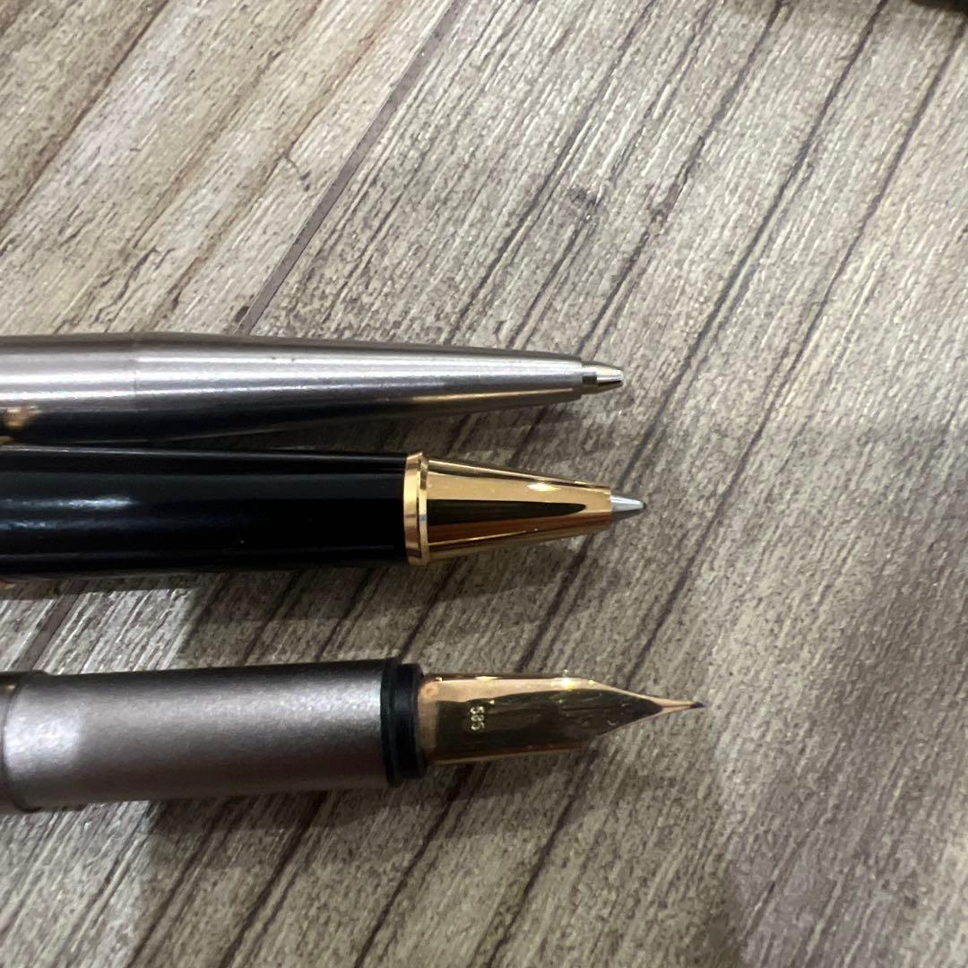 Montblancモンブラン 万年筆 シャープペンシル ボールペン3本セット