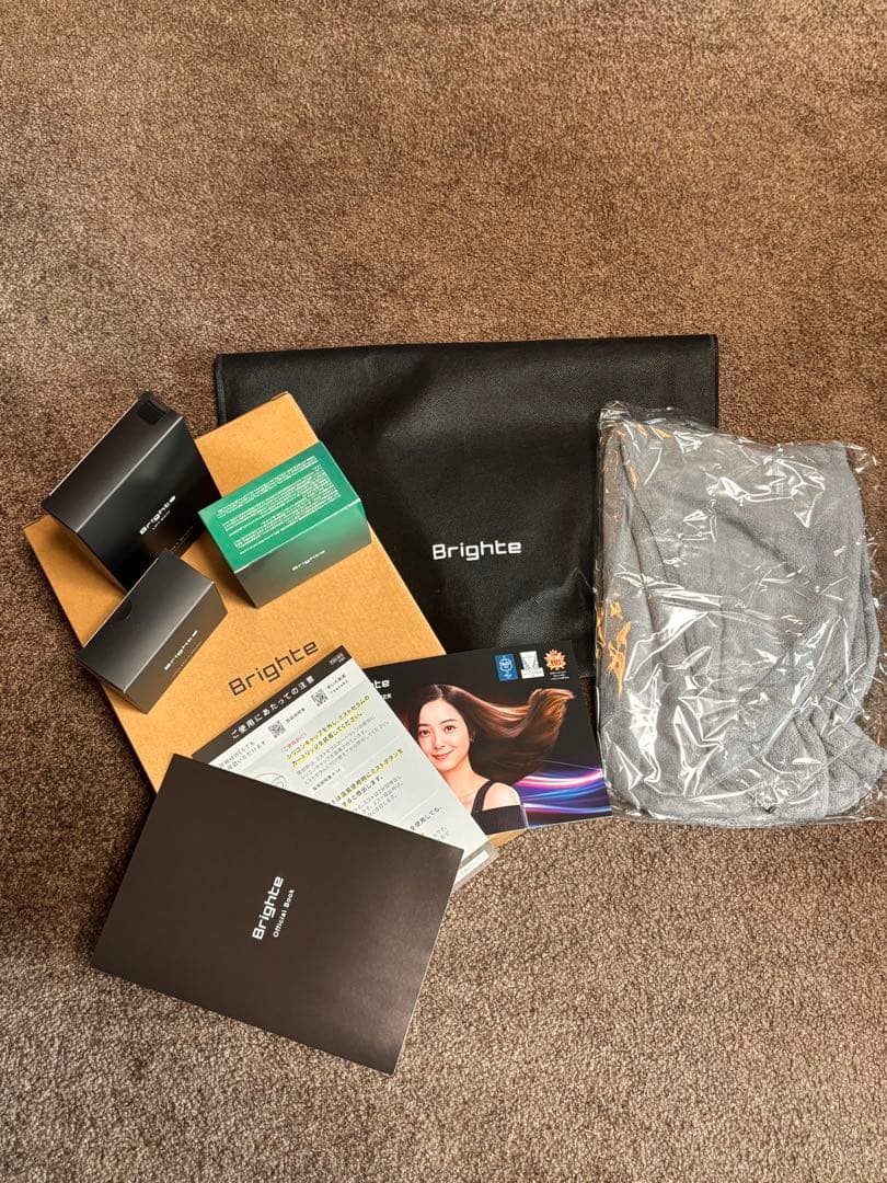Brighte シャワードライヤー 新品 セット ミストドライヤー 正規品