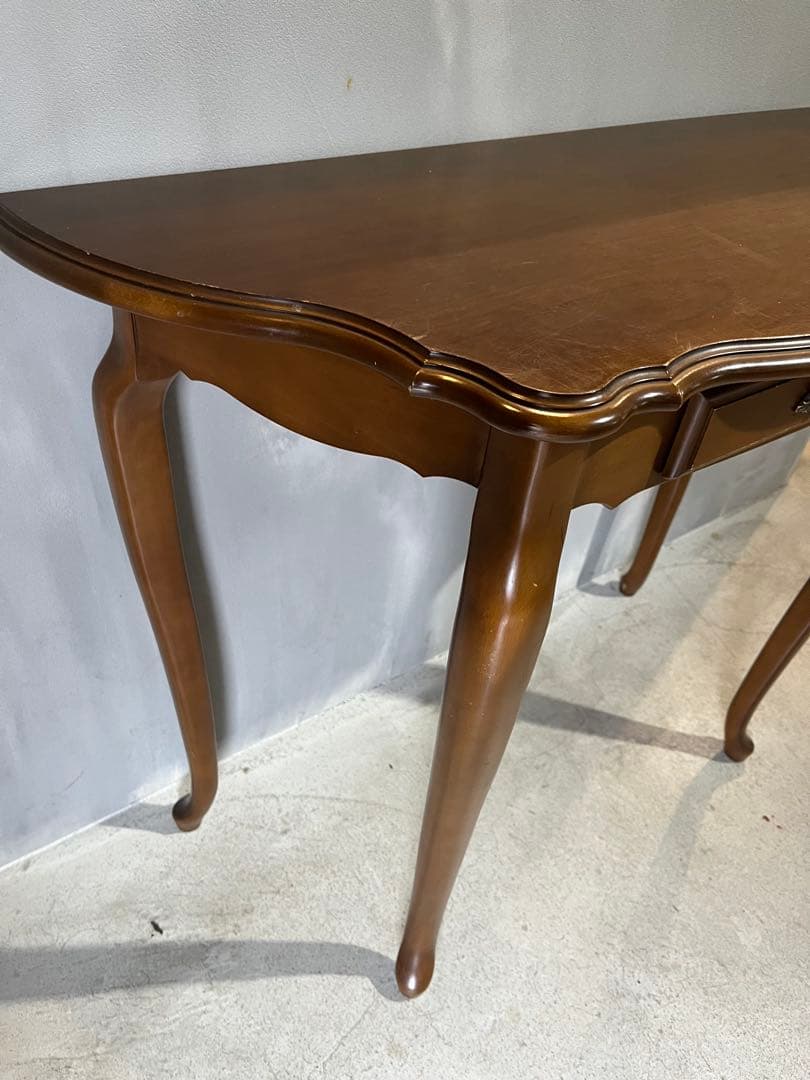 カリモク　猫足　テーブル