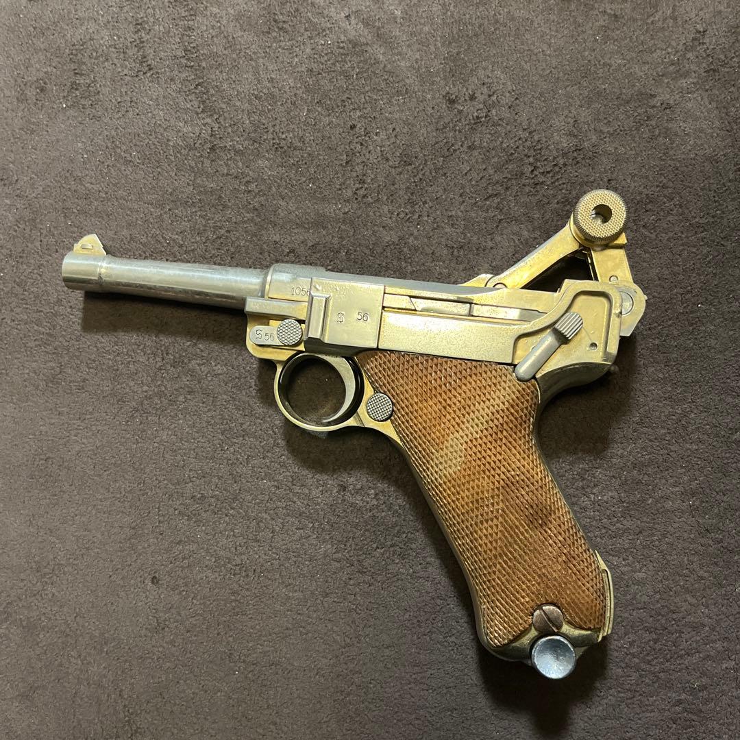 ルガーP08 マルシン　モデルガン　当時物