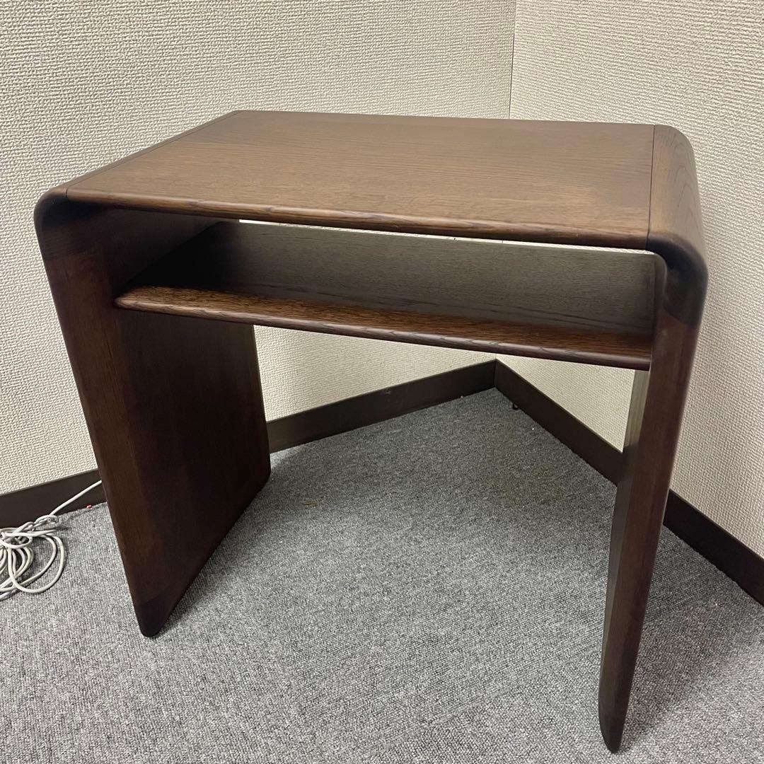 【美品】karimoku サイド テーブル モカブラウン TU1970