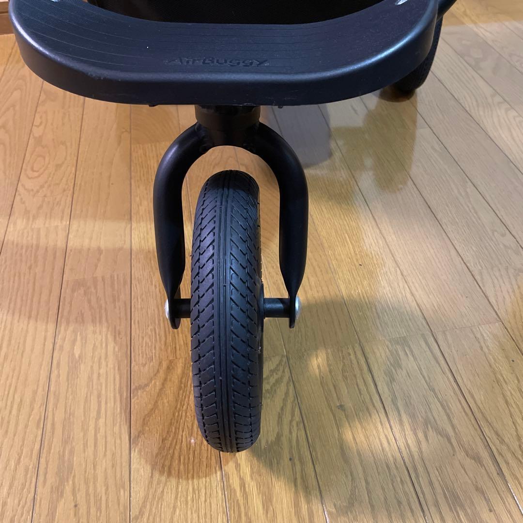 AirBuggy ペットカート(ラージ) ネイビー 専用空気入れ付き