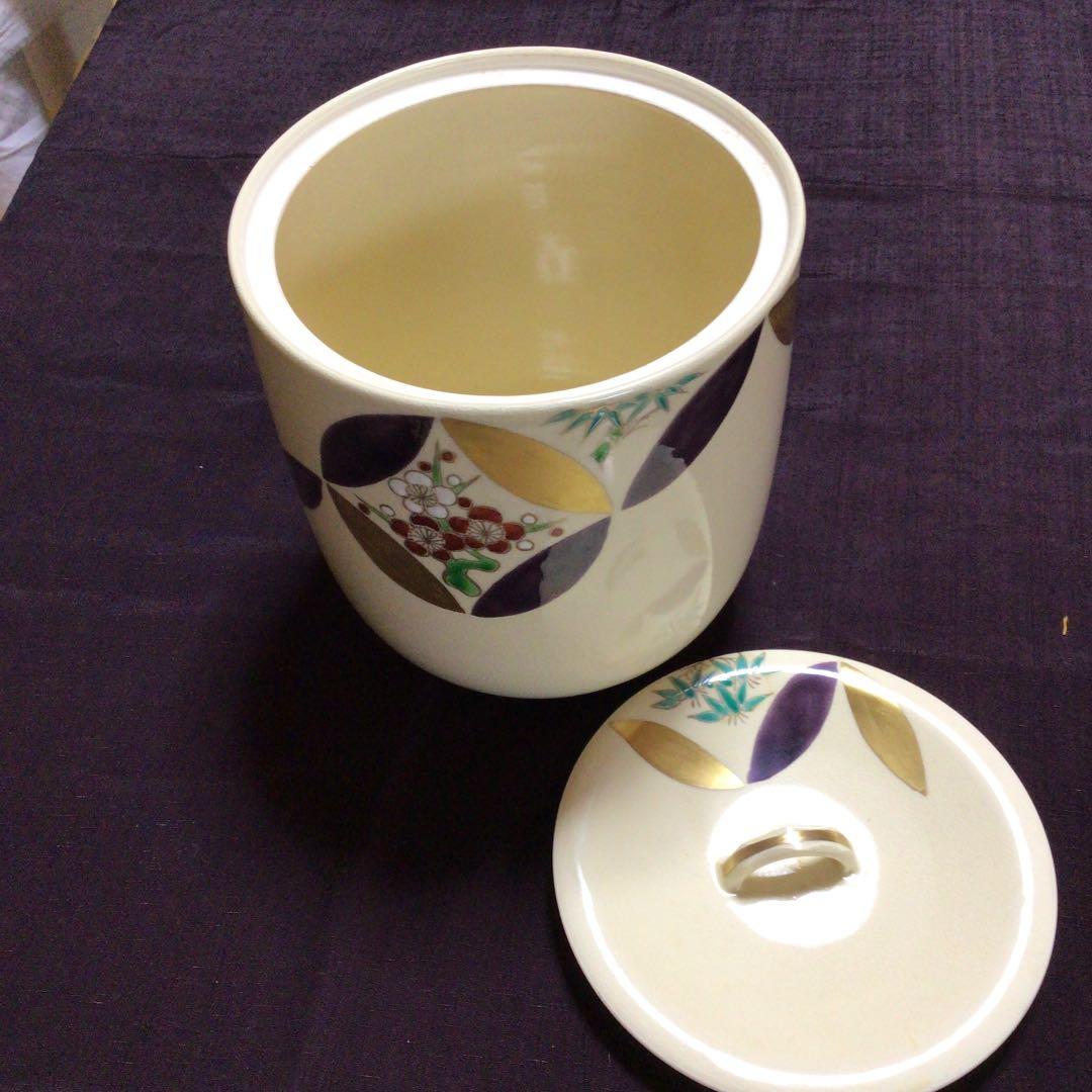 水指　京焼　茶道具　陶器　未使用品