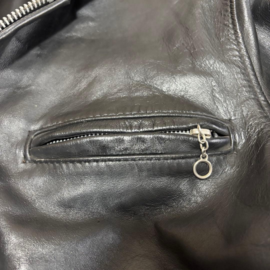 schott ショット レザージャケット シングル 641 ブラック ライダース