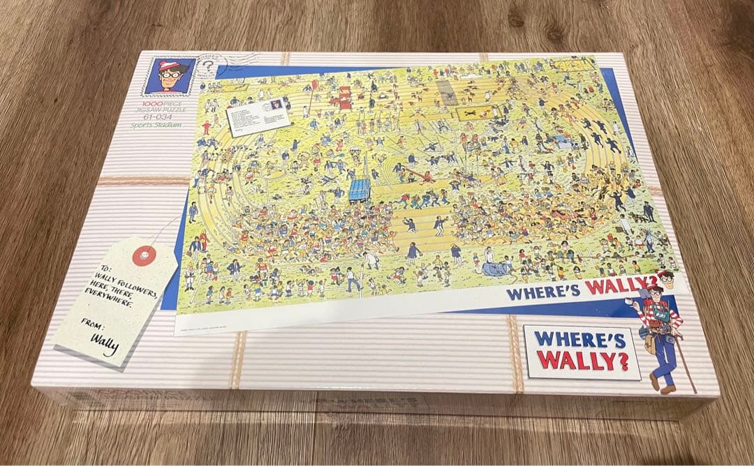 【新品未開封】ウォーリーを探せ スポーツ スタジアム 1000ピース パズル