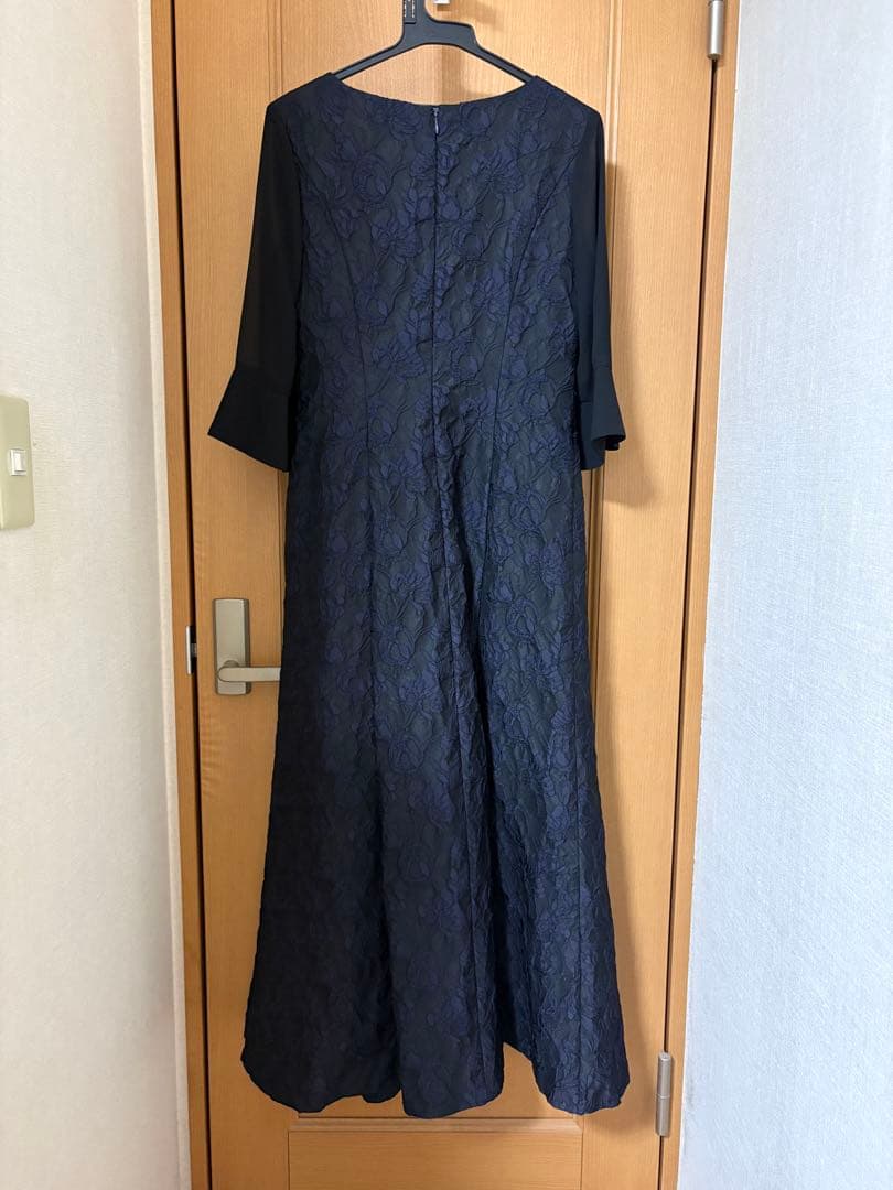 フォルムフォルマ　東京ソワール　ジャガードレース　マザードレス　9号