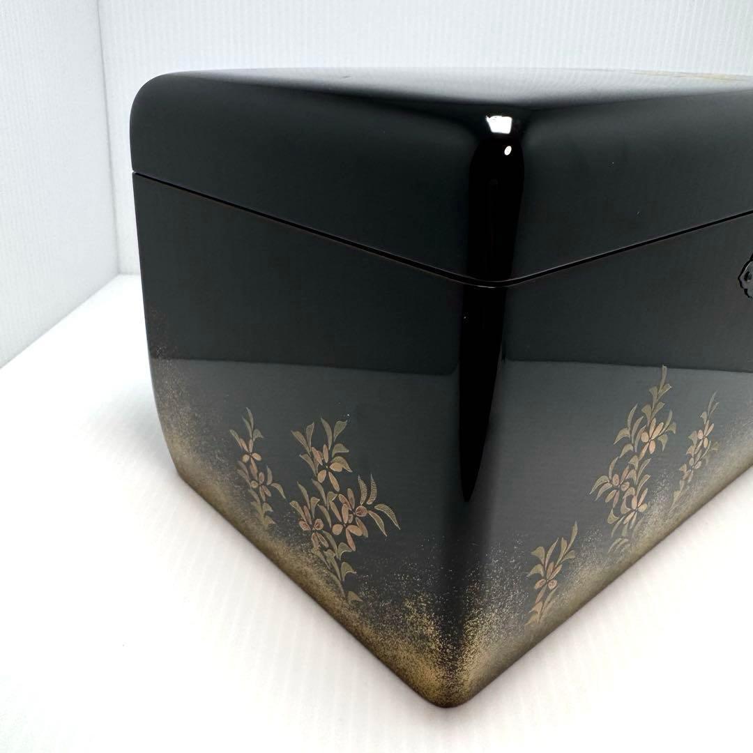 希少 未使用 輪島塗 宝石箱 宝物箱 鍵付き 漆器 伝統工芸 輪島漆器