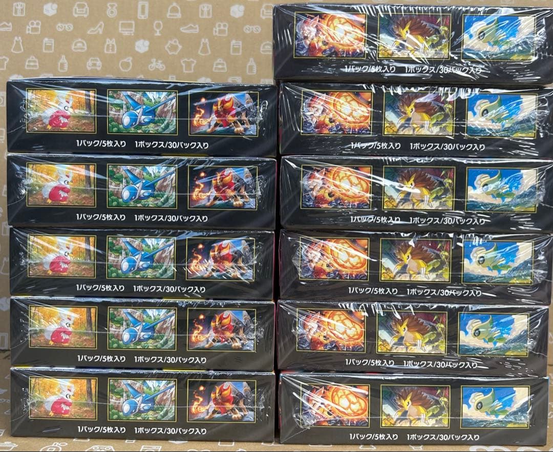 ポケモンカード メガブレイブ メガシンフォニア11BOX シュリンク付き
