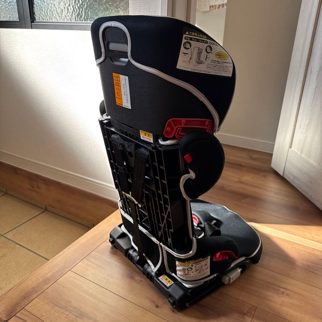 ブラック 美品　チャイルドシート　Isofix 日本育児　トラベルベスト