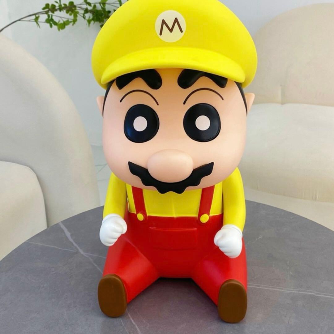 クレヨンしんちゃんマリオ フィギュア 約42cm
