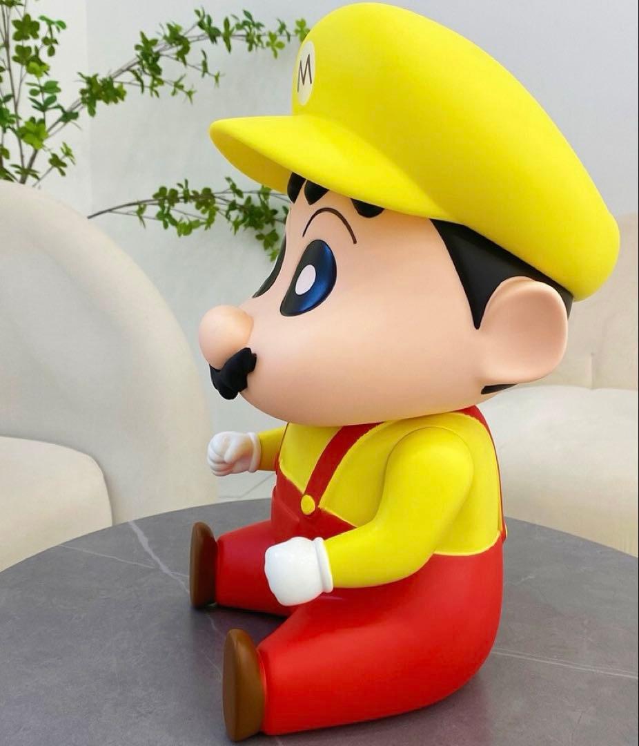 クレヨンしんちゃんマリオ フィギュア 約42cm