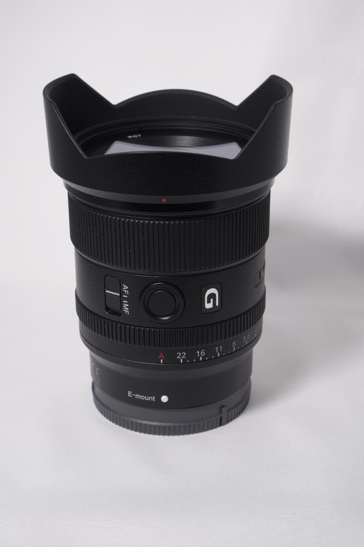 SONY FE 20mm F1.8 G SEL20F18G フィルター2枚付き